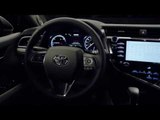 2018 Toyota Camry Hybrid XLE Interior Design | AutoMotoTV