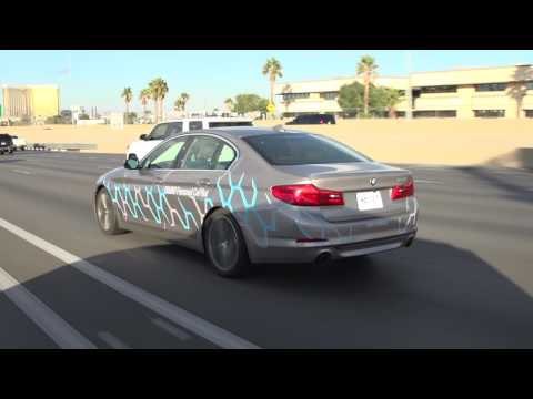 BMW at CES 2017, Las Vegas - Driving Video | AutoMotoTV