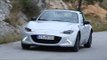 Mazda MX-5 RF in Ceramic White Driving Video in Barcelona Trailer | AutoMotoTV