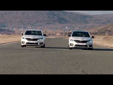 2017 Skoda Octavia Combi RS & Skoda Octavia RS Driving Video | AutoMotoTV