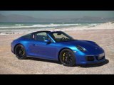 Porsche 911 Targa 4 GTS in Sapphire Blue Design | AutoMotoTV