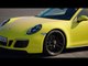 Porsche 911 Carrera GTS Coupe Design in Racing Yellow | AutoMotoTV