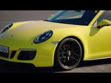 Porsche 911 Carrera GTS Coupe Design in Racing Yellow | AutoMotoTV