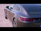 Porsche Panamera Turbo Executive in Volcano Grey Exterior Design Trailer | AutoMotoTV