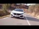 2017 Honda Civic Driving Video in White Orchid Pearl Trailer | AutoMotoTV