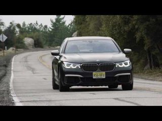 The new BMW M760Li xDrive - On Location Palm Springs Driving Video | AutoMotoTV