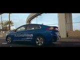 Hyundai Ioniq Autonomous Drive Video | AutoMotoTV