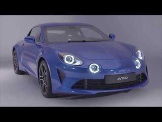 Alpine A110 Exterior Design at Geneva Motor Show 2017 Trailer | AutoMotoTV