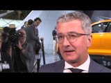 Geneva Motor Show 2017 Press Day - Interview with Rupert Stradler | AutoMotoTV