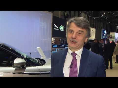 Jaguar Land Rover at Geneva Motor Show 2017 - Interview Dr. Ralf Speth, CEO | AutoMotoTV