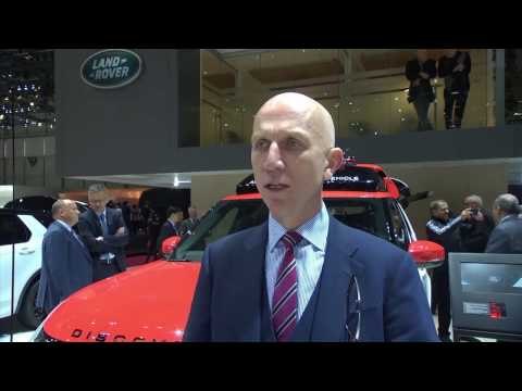 Jaguar Land Rover at Geneva Motor Show 2017 - Interview John Edwards, Managing Director | AutoMotoTV