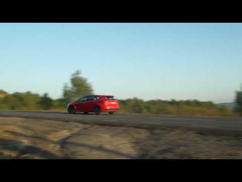 2018 Ford Focus ST Driving Video in Red Trailer | AutoMotoTV