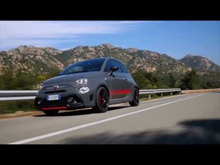 The new Abarth 695 XSR Driving Video in Grey | AutoMotoTV