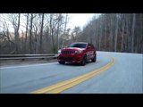 2018 Jeep Grand Cherokee Trackhawk Driving on the Road Trailer | AutoMotoTV