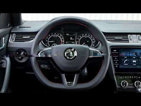 Skoda OCTAVIA RS Interior Design | AutoMotoTV