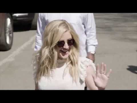 Ellie Goulding meets new Ranger Rover in Central Park NYC | AutoMotoTV