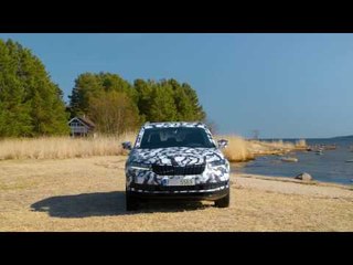 2017 SKODA KAROQ Covered Exterior Design Trailer | AutoMotoTV