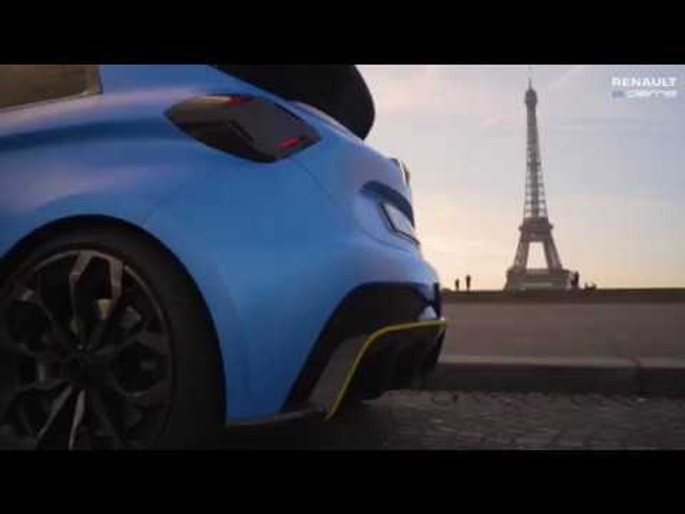 Formula e Renault eDams R.S. 16 in action in Paris alongside the ZOE e-Sport Concept | AutoMotoTV