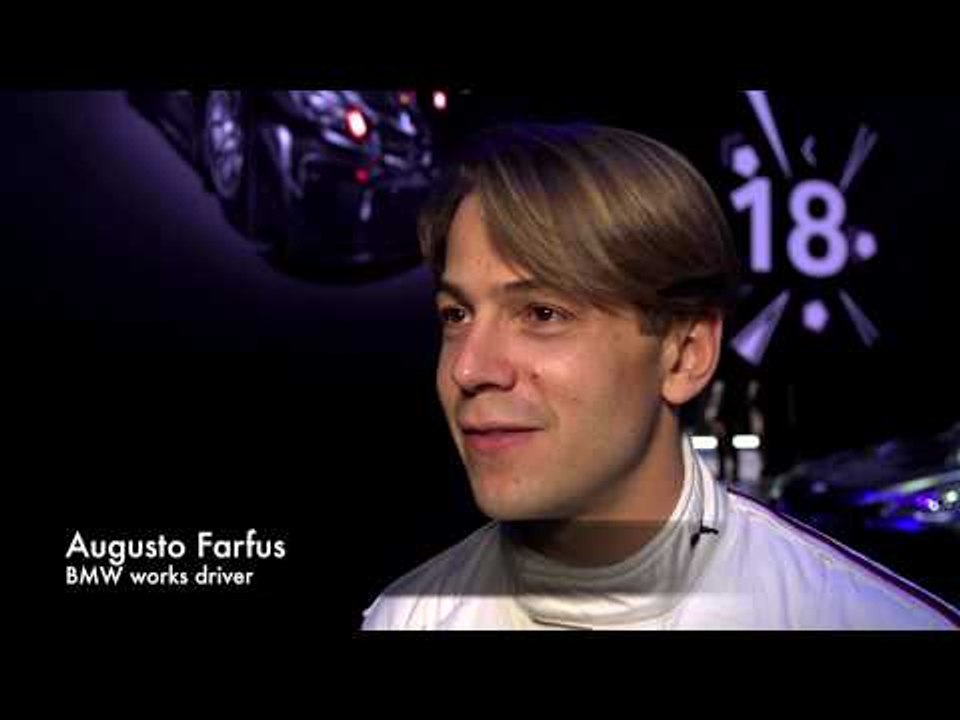 BMW Art Car Collection. Cao Fei 2017 - Augusto Farfus, BMW works driver | AutoMotoTV