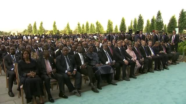 Cumhurbaşkanlığı Göreve Başlama Töreni - Başkan Erdoğan Katılımcıları Selamladı