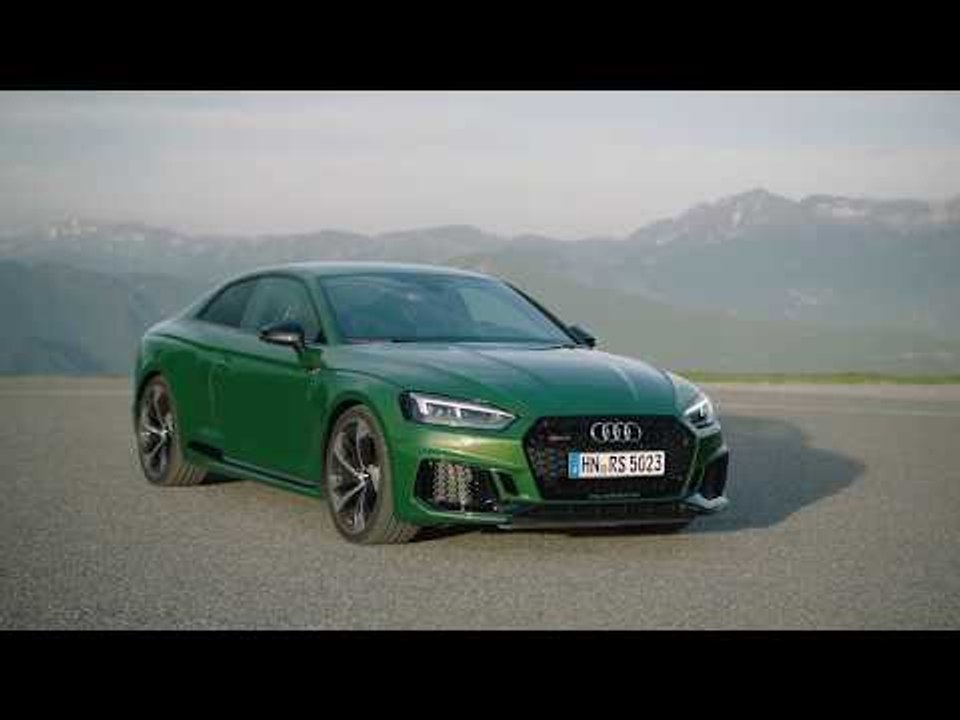 Audi RS 5 Coupe Exterior Design in Sonoma Green | AutoMotoTV