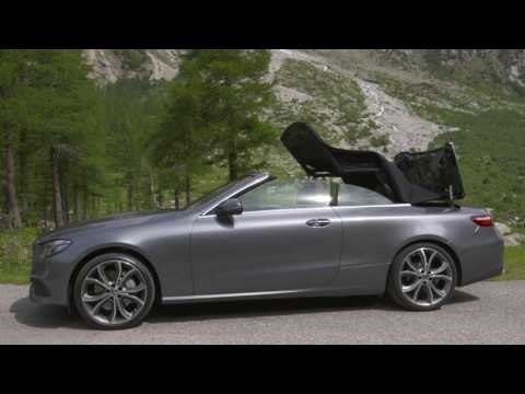 The new Mercedes-Benz E 220 d Cabriolet selenite grey Interior Design | AutoMotoTV