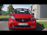 smart fortwo cabrio electric drive red Exterior Design | AutoMotoTV