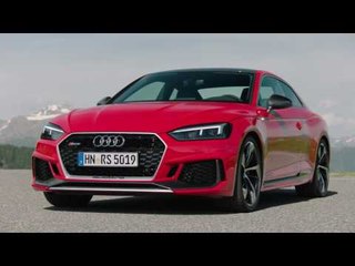 Audi RS 5 Coupe Exterior Design in Misano Red | AutoMotoTV