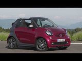 smart fortwo cabrio electric drive berry red Design | AutoMotoTV