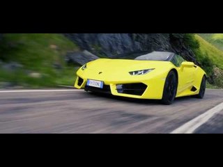 Six Lamborghinis in Transylvania challenge on one of the most beautiful roads in the world