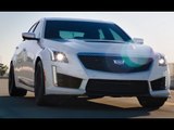 2018 Cadillac CTS-V Driving Video | AutoMotoTV