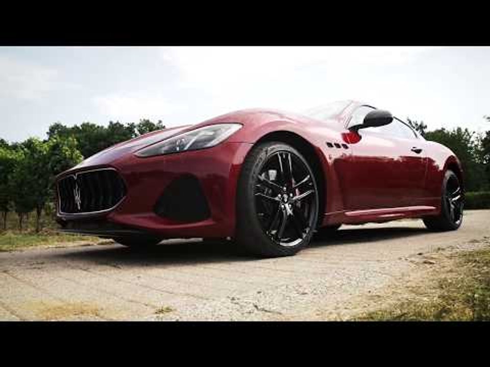 2018 Maserati GranTurismo and GranCabrio Test drive in Erbusco