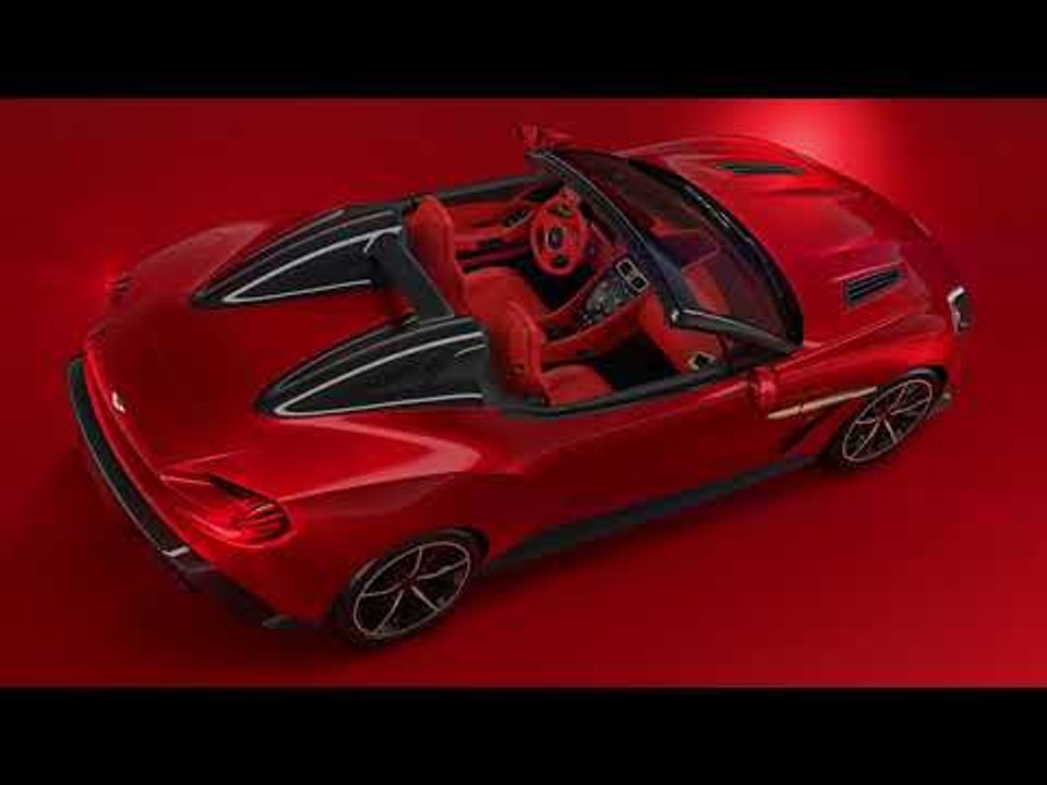 Aston Martin Vanquish Zagato Speedster First Video