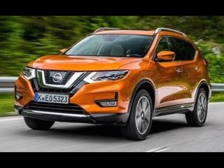 New Nissan X-Trail Dynamic in Orange Pearl Driving Video