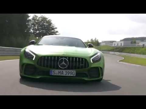 Mercedes-AMG GT R AMG in green hell magno - On the track