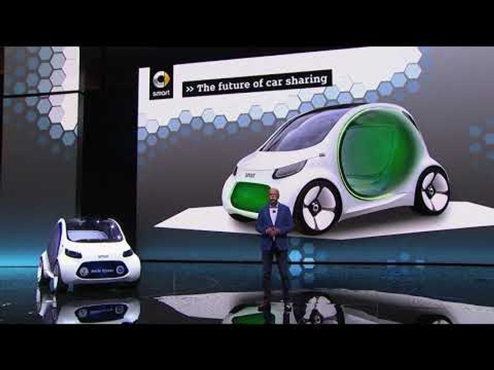 Mercedes-Benz Media Night at the Frankfurt Motor Show 2017 - Presentation smart vision EQ fortwo