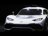 Presentation Mercedes-AMG Project ONE at the Frankfurt Motor Show 2017