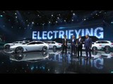 The BMW Group electric fleet at IAA 2017