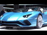 The new Lamborghini Aventador S Roadster Exterior Design