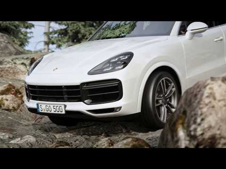 Porsche Cayenne Turbo - Porsche Dynamic Chassis Control PDCC - Electromechanical Roll Stabilisation