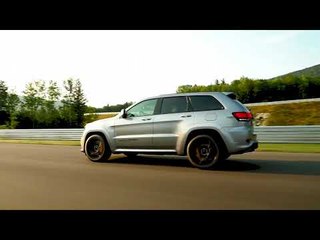 2018 Jeep Grand Cherokee Trackhawk in Grey Driving Video