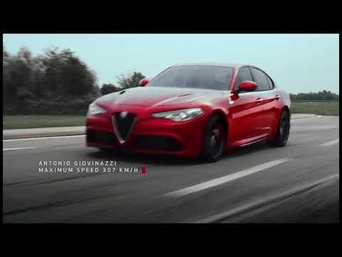 Alfa Romeo Giulia and the three Scuderia Ferrari Champions