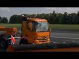 Mercedes Benz Remote Truck Pferdsfeld - Aerial Shots at Day