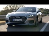 Audi A7 Sportback Driving Video in Grey