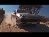 Porsche Cayenne Turbo Palladium Metallic Driving off road