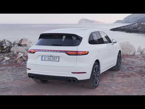 Porsche Cayenne Turbo Carrara White Metallic Design