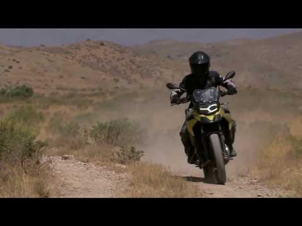 The new BMW F 750 GS Off road Riding Video