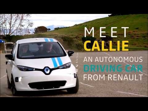 2017 Renault CALLIE an autonomous driving car from Renault