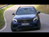 Mercedes AMG GLC 63 S 4MATIC  brilliant blue Driving Video