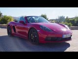 Porsche 718 Boxster GTS in Carmine Red